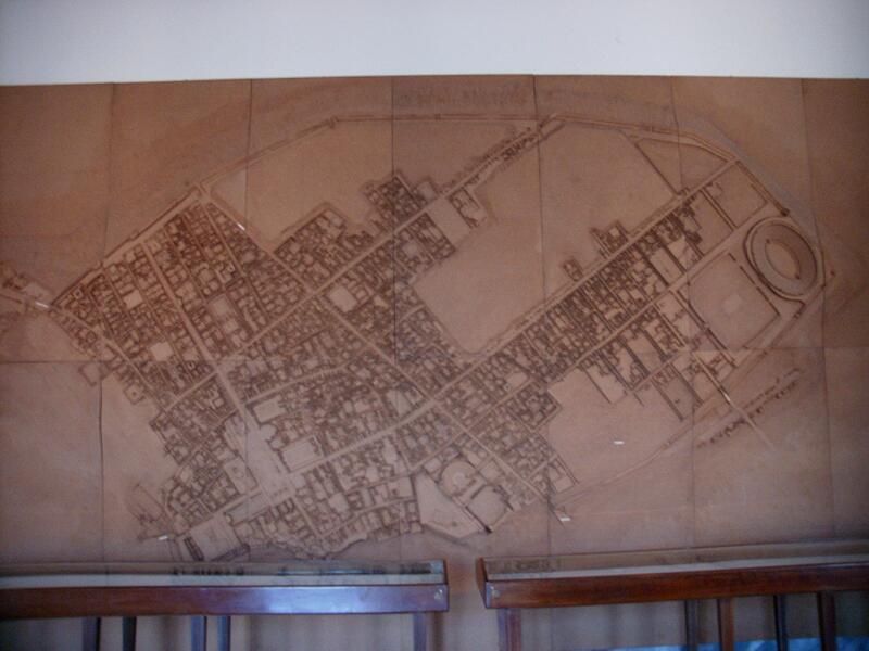 Ground plan of Pompei